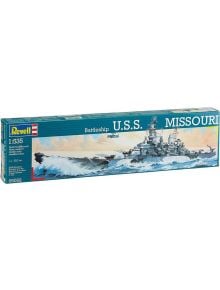 Сглобяем модел Revell - Боен кораб U.S.S. Missouri - 1119649 - 784 - 1129390,1085620 - 5655 - 4009803050928