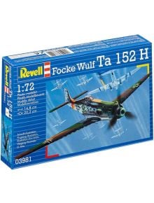 Сглобяем модел Revell - Военен самолет Focke Wulf Ta 152 H - 1119649 - 784 - 1129390,1085620 - 5655 - 4009803886442