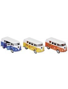 Метална играчка: Микробус Volkswagen Classic Bus 1962 - Goki - Goki - Момче - 4013594121712