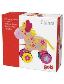 Дървена играчка за дърпане Goki, конче - Goki - Goki - Момиче - 4013594549448