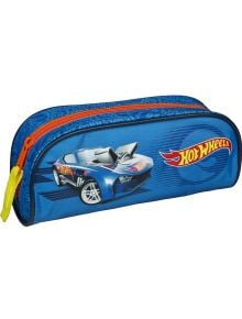 Ученически несесер Hot Wheels с едно отделение, модел 2023 - Undercover - Undercover - Момче - Undercover - Hot Wheels - 4043946307815