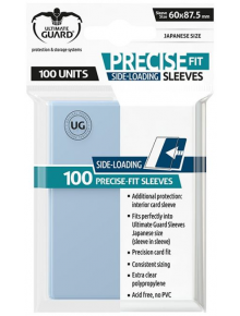 Протектори за карти Ultimate Guard: Precise-Fit Side Loading Sleeves, 100 бр. - Ultimate Guard - Ultimate Guard - 4056133001236