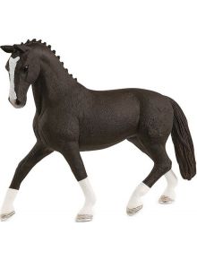 Фигурка Schleich: Хановерска кобила, черна - 1123151 - 106 - 1129388,1129390 - Schleich - Horse Club - 4059433083438