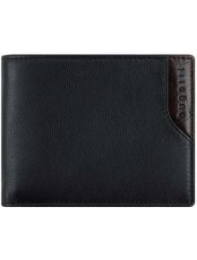 Мъжки портфейл Bugatti Corso DeLuxe Wallet With Flap, черен - 1119260 - 519522 - 1085620 - 4250060368787