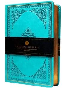 Тефтер Victoria's Journals Old Book В6, тюркоаз - Victoria's Journals - Victoria's Journals - Жена - Victoria's Journals - Old Book - 4895198611833