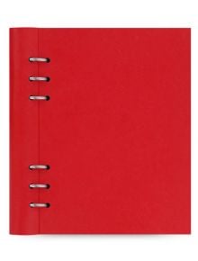 Тефтер Filofax Clipbook Classic A5 Notebook Poppy с метални рингове - Filofax - Filofax - Classic - 5015142234423