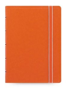 Тефтер Filofax Notebook Classic Pocket Orange със скрита спирала, ластик и линирани листа - Filofax - Filofax - Notebook - 5015142235567