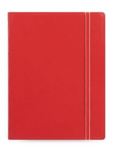 Тефтер Filofax Notebook Classic A5 Red със скрита спирала, ластик и линирани листа - Filofax - Filofax - Notebook - 5015142235604