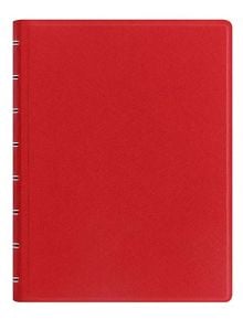 Тефтер Filofax Classic Saffiano Red A5 с линирани листа и скрита спирала - Filofax - Filofax - Saffiano - 5015142245870