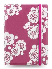 Тефтер Filofax Notebook Impressions Pocket Pink and White със скрита спирала и линирани листа - Filofax - Notebook - 5015142246853