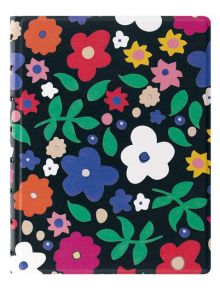 Тефтер Filofax Classic Retro Floral A5 с линирани листа и скрита спирала - Filofax - Classic - 5015142250713