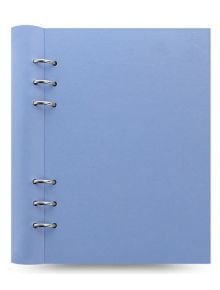 Тефтер Filofax Clipbook Classic Pastels A5 Notebook Vista Blue с метални рингове - Filofax - Classic - 5015142261238