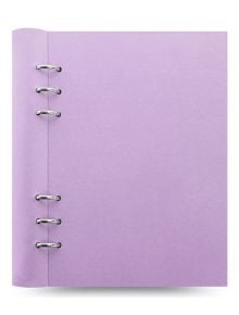 Тефтер Filofax Clipbook Classic Pastels A5 Notebook Orchid с метални рингове - Filofax - Classic - 5015142261320