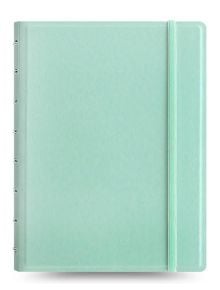 Тефтер Filofax Notebook Classic Pastels A5 Duck Egg със скрита спирала, ластик и линирани листа - Filofax - Classic - 5015142262006