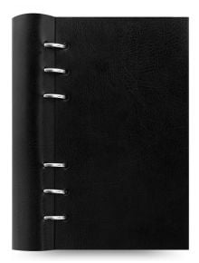 Тефтер Filofax Clipbook Classic Personal Notebook Black с метални рингове - Filofax - Classic - 5015142262952