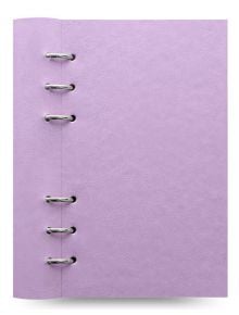 Тефтер Filofax Clipbook Classic Pastels Personal Notebook Orchid с метални рингове - Filofax - Classic - 5015142263041