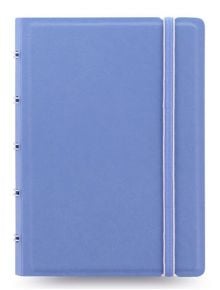 Тефтер Filofax Notebook Classic Pastels Pocket Vista Blue със скрита спирала, ластик и линирани листа - Filofax - Filofax - Notebook - 5015142269173