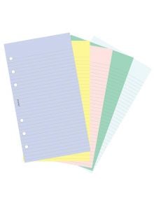 Пълнител за органайзер Filofax, Personal със 100 цветни листа - 107 - 5015142516024