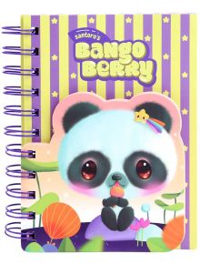 Бележник Santoro Bangoberry Pally Panda A6 - 1125597 - 1129388,1129390 - Santoro - Bangoberry - 5018997570258