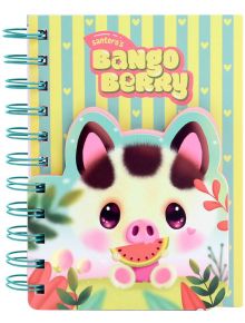 Бележник Santoro Bangoberry Piggy Pig A6 - 1125597 - 1129388,1129390 - Santoro - Bangoberry - 5018997570265