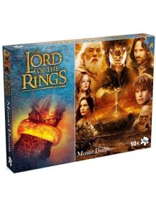 Пъзел Winning Moves: Властелинът на пръстените - Ородруин, 1000 части - Winning Moves - Winning Moves - Winning Moves - The Lord of the Rings - 5036905045261