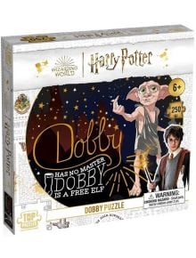 Пъзел Winning Moves: Harry Potter - Dobby, 250 части - 1127418 - 1114714 - Winning Moves - Harry Potter - 5036905047951