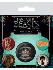 Значки Fantastic Beasts - Grupo Erik - Harry Potter - 5050293805726