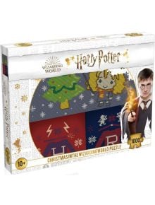 Пъзел Winning Moves: Harry Potter - Коледа, 1000 части - Winning Moves - Winning Moves - Winning Moves - Harry Potter - 5053410004897