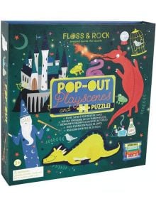 Сцени с фигурки Floss & Rock, Pop-out Play scenes, Spellbound - Магьосник - Floss & Rock - 5055166357074