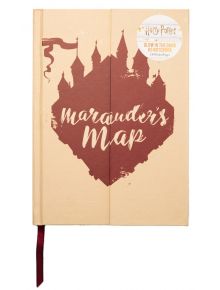 Тефтер Harry Potter Marauders Map, светещ в тъмното - 1085918 - Grupo Erik - Harry Potter - 5055453464195