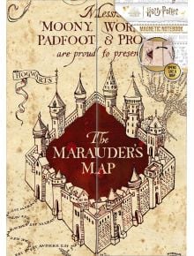 Тефтер Blue Sky Harry Potter The Marauder's Map А5 - 1119269 - 1083410 - 1129388,1129390 - Blue Sky - Harry Potter - 50565637