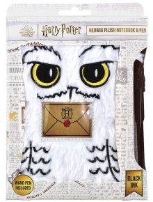 Тефтер с плюш Blue Sky Harry Potter Hedwig и химикалка магическа пръчица - 1119269 - 1083410 - 1129388,1129390 - 5655 - Blue 