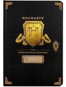 Тефтер Blue Sky Harry Potter Hogwarts Shield А5, 80 листа - 1119269 - 1083410 - 1129388,1129390 - 5655 - Blue Sky - Harry Pot