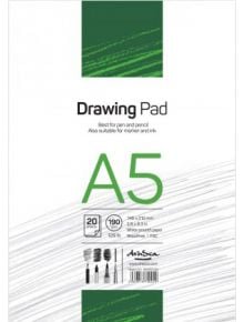 Скицник Drasca Drawing Pad А5, 20 листа - Drasca - Drasca - Момиче, Момче - Drasca - Drawing - 5060816700049