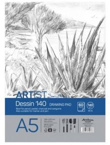 Скицник Drasca Dessin Drawing Pad S.Boykinov A5, 60 листа - Drasca - Drasca - Момиче, Момче - Drasca - Drawing - 5060816700766