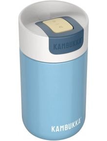 Стоманена термочаша Kambukka Olympus, 0.300 ml, копринена синя