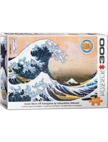 3D лещовиден пъзел Eurographics - Great Wave off Kanagawa, 300 части