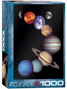 Пъзел Eurographics - НАСА – Слънчева система, 1000 части - EuroGraphics - EuroGraphics - Eurographics - Space Exploration - 628136601009