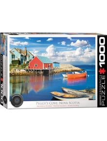 Пъзел Eurographics - Peggy's Cove - Нова Скотия, 1000 части
