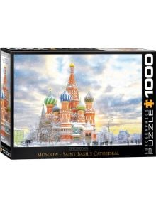 Пъзел Eurographics - Москва, Русия, 1000 части - EuroGraphics - EuroGraphics - Eurographics - City Collection - 628136656436