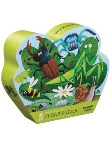 Пъзел Crocodile Creek: Буболечки, 36 части - Crocodile Creek - BVBA Vekemans - Момиче - Crocodile Creek - Shaped Box Puzzles - 732396407834