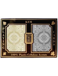 Карти за игра Kem Arrow Black & Gold Wide Standard Index - 1127999 - 1127996 - 073854200858