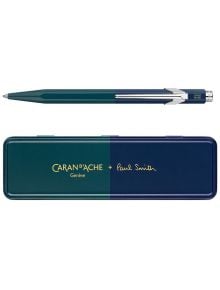 Химикалка Caran d’Ache 849 Paul Smith collection, 4th Edition, тъмносин-зелен цвят - 1131124 - 105 - 1085620 - 5655 - Caran d