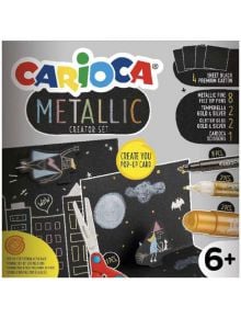 Креативен комплект за Pop-up картички Carioca - Carioca - Carioca - Момиче, Момче - Carioca - Metallic - 8003511431655