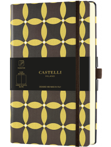 Бележник Castelli Oro Corianders, бели листове, 13 х 21 см. - Castelli - Lediberg - Castelli - Oro - 8051166570304