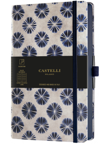 Бележник Castelli Shibori Flowers, линирнаи, 13 х 21 см. - Castelli - Lediberg - Castelli - Shibori - 8051166571851