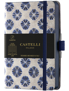 Бележник Castelli Shibori Flowers, линирани, 9 х 14 см. - Castelli - Lediberg - Castelli - Shibori - 8051166572490