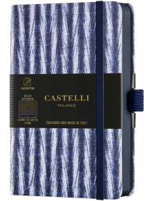 Бележник Castelli Shibori Twill, линирани, 9 х 14 см. - Castelli - Lediberg - Castelli - Shibori - 8051166575880