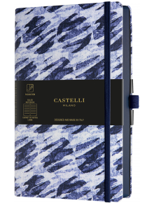 Бележник Castelli Shibori Bubbles, линирани, 13 х 21 см. - Castelli - Lediberg - Castelli - Shibori - 8051166575903