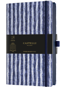 Бележник Castelli Shibori Twill, линирани, 13 х 21 см. - Castelli - Lediberg - Castelli - Shibori - 8051166575910